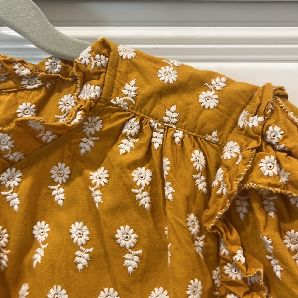J.Crew ruffle trim blouse - Picture 6 of 9